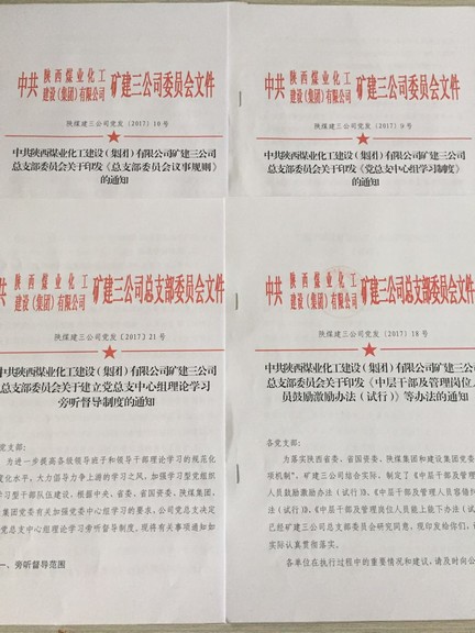 礦建三公司突出“五個抓手”打造堅強(qiáng)政治堡壘