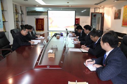 財務(wù)總監(jiān)贠公法一行督導(dǎo)礦建二公司黨總支中心組學(xué)習(xí)