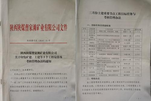 澄合分公司十二項(xiàng)目部曹家灘產(chǎn)品倉和主廠房工程榮獲嘉獎