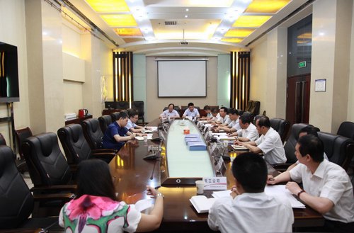 陜煤集團信訪維穩(wěn)和反恐怖工作調(diào)研組對陜煤建設開展工作調(diào)研