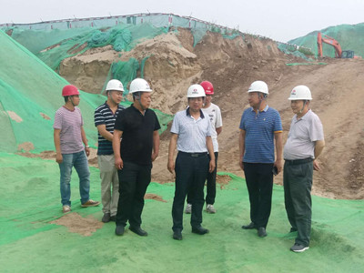 贠公法深入陜煤建設(shè)咸陽分公司施工現(xiàn)場檢查指導工作