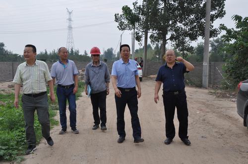 贠公法深入陜煤建設(shè)韓城分公司查指導工作