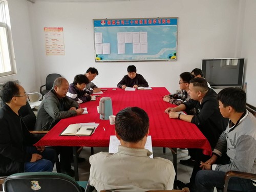 陜煤建設銅煤公司各基層黨支部組織學習《中國共產黨支部工作條例(試行)》