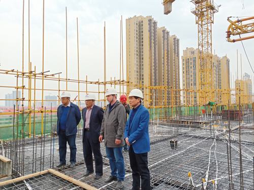 王明智深入渭南二院安置房、法檢兩院項目工地檢查指導(dǎo)工作