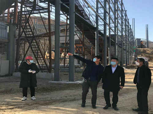 陜煤建設(shè)洗選煤運營公司赴銅川市廣陽鎮(zhèn)西路家石料廠進(jìn)行實地考察