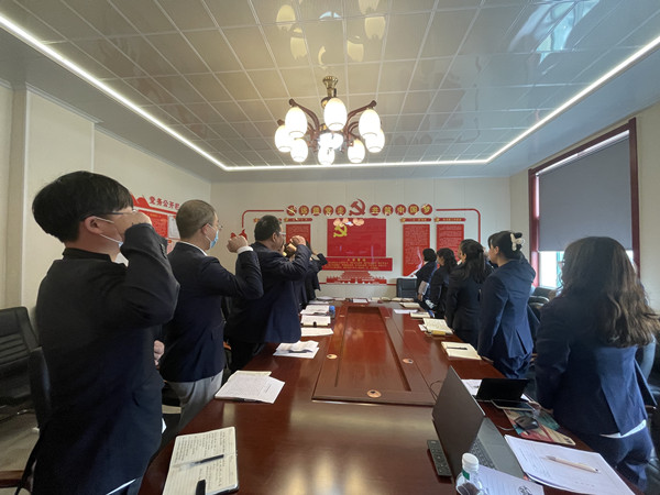 陜煤建設(shè)機(jī)電安裝公司機(jī)關(guān)黨支部主題黨日活動(dòng)走實(shí)走心