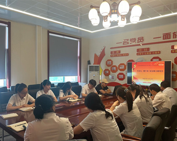 陜煤建設(shè)機電安裝公司機關(guān)黨支部開展主題黨日活動